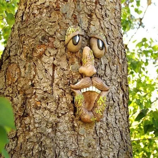 Outdoor Tree Face Statues Garden Decor - Garden Decor - isfriday - Mad Fly Essentials
