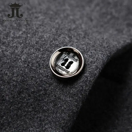 Outerwear Men Fashion Business Woolen Trench Parka - Outerwear - James Wangking - Mad Fly Essentials
