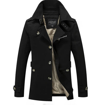 Outerwear Men Long Trench Style S-5XL Winter Parka - Outerwear - Tikalia - Mad Fly Essentials