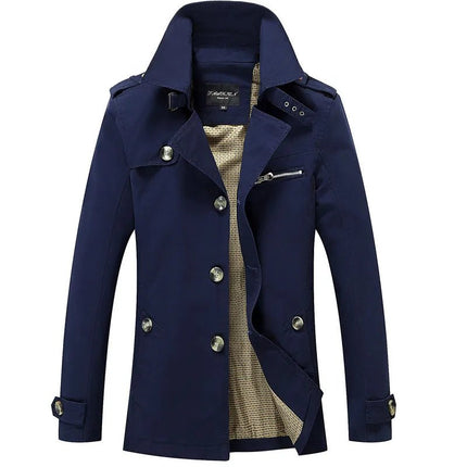 Outerwear Men Long Trench Style S-5XL Winter Parka - Outerwear - Tikalia - Mad Fly Essentials