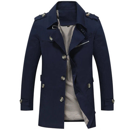 Outerwear Men Long Trench Style S - 5XL Winter Parka - Outerwear - Tikalia - Mad Fly Essentials