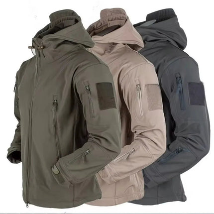 Outerwear Men Shark Skin Soft Shell Windproof Jacket - Outerwear - LBL Private Label - Mad Fly Essentials