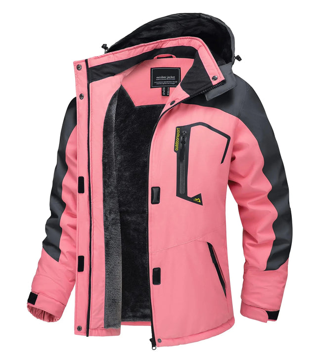 Outerwear Ski Snowboard Thermal Fleece Winter Women Parka - Outerwear - TACVASEN - Mad Fly Essentials