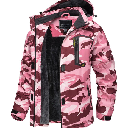 Outerwear Ski Snowboard Thermal Fleece Winter Women Parka - Outerwear - TACVASEN - Mad Fly Essentials