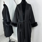 Black Long Overcoat