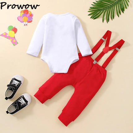 Outfit Set Baby Blue Balloon Boy Birthday Clothing Set - Outfit Set - Prowow - Mad Fly Essentials