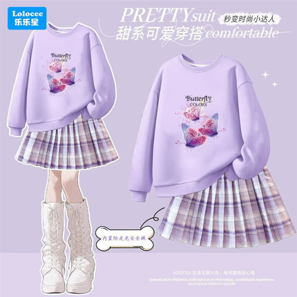Outfit Set Baby Girl Heart Valentine Tennis Skirt - Outfit Set - Lolocee - Mad Fly Essentials
