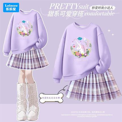 Outfit Set Baby Girl Heart Valentine Tennis Skirt - Outfit Set - Lolocee - Mad Fly Essentials