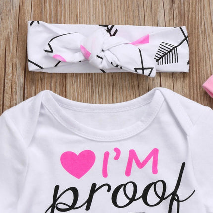 Outfit Set Baby Girl Princess Has Arrived Romper Set - Outfit Set - Bibihou - Mad Fly Essentials