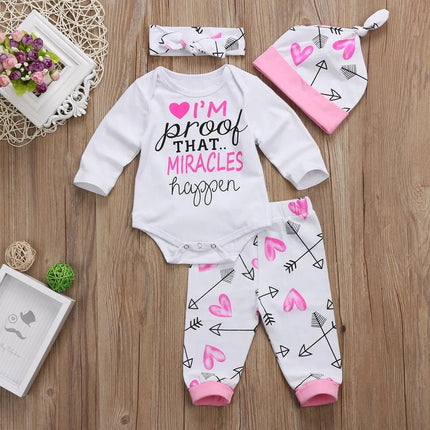 Outfit Set Baby Girl Princess Has Arrived Romper Set - Outfit Set - Bibihou - Mad Fly Essentials