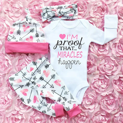 Outfit Set Baby Girl Princess Has Arrived Romper Set - Outfit Set - Bibihou - Mad Fly Essentials