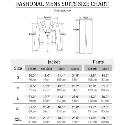 Outfit Set Men Metallic Funny Jacket Party Blazer - Outfit Set - DISFRAZ - Mad Fly Essentials