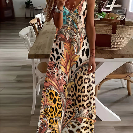 Outfit Set Women Casual Leopard Beach Outfit - Outfit Set - JUUMMP - Mad Fly Essentials