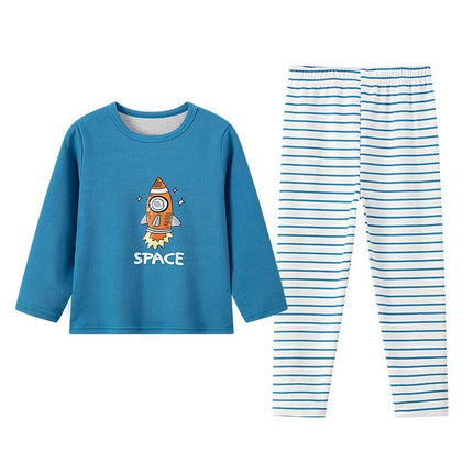 Pajama Set Baby Boy Dinosaur Cotton Pajamas Sleepwear - Pajama Set - kids Tales - Mad Fly Essentials