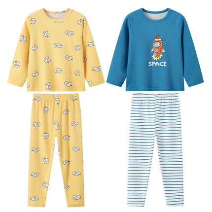 Pajama Set Baby Boy Dinosaur Cotton Pajamas Sleepwear - Pajama Set - kids Tales - Mad Fly Essentials