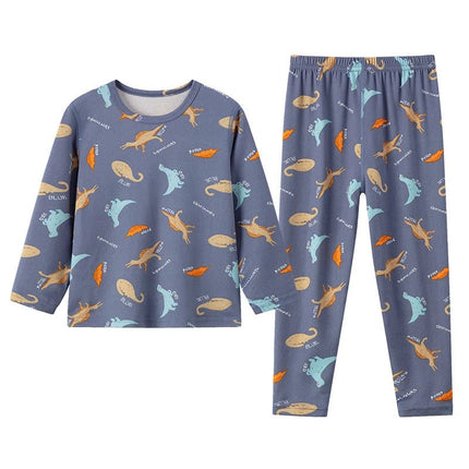 Pajama Set Baby Boy Dinosaur Cotton Pajamas Sleepwear - Pajama Set - kids Tales - Mad Fly Essentials