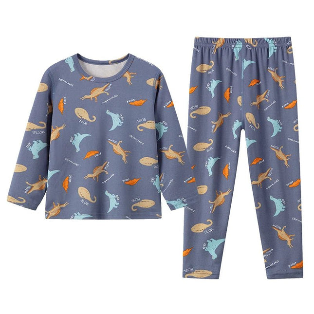 Pajama Set Baby Boy Dinosaur Cotton Pajamas Sleepwear - Pajama Set - kids Tales - Mad Fly Essentials