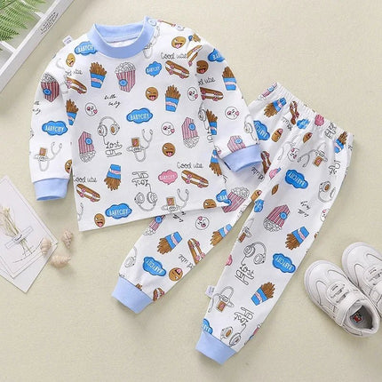 Pajama Set Baby Boy Funny Animal Long Sleepwear Pajamas - Pajama Set - Little maven - Mad Fly Essentials