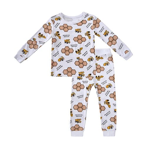 Pajama Set Baby Boys 3D Football Pajamas - Pajama Set - Hooyi - Mad Fly Essentials