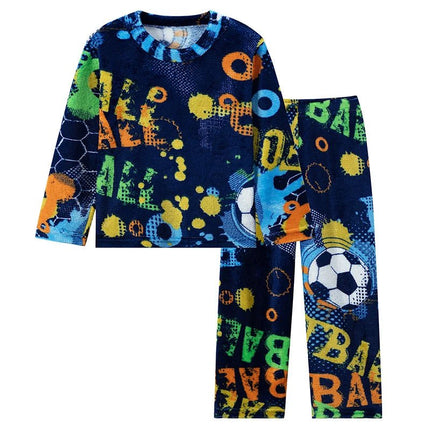 Pajama Set Kids Boy Girl Long Moon Stars Sleepwear - Pajama Set - A&J DESIGN - Mad Fly Essentials