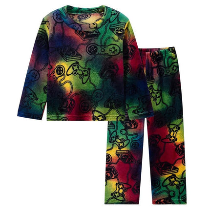 Pajama Set Kids Boy Girl Long Moon Stars Sleepwear - Pajama Set - A&J DESIGN - Mad Fly Essentials