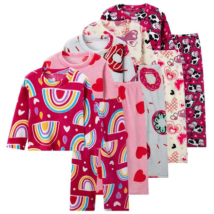 Pajama Set Kids Boy Girl Long Moon Stars Sleepwear - Pajama Set - A&J DESIGN - Mad Fly Essentials