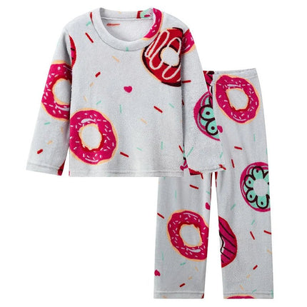 Pajama Set Kids Boy Girl Long Moon Stars Sleepwear - Pajama Set - A&J DESIGN - Mad Fly Essentials