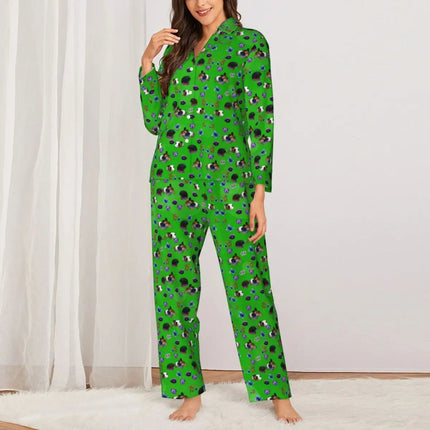 Pajama Set Women Corgi Dog Animal 2pc Sleepwear - Pajama Set - Wish Shape - Mad Fly Essentials