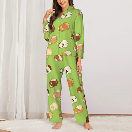 Pajama Set Women Corgi Dog Animal 2pc Sleepwear - Pajama Set - Wish Shape - Mad Fly Essentials