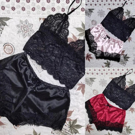 Pajama Set Women New Arrival Apparel Lace Pajamas - Pajama Set - SANWOOD - Mad Fly Essentials
