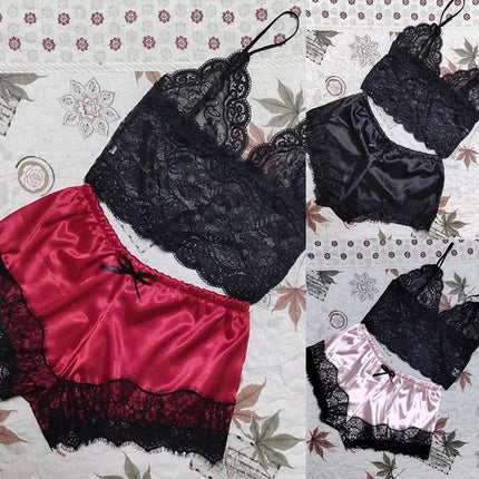 Pajama Set Women New Arrival Apparel Lace Pajamas - Pajama Set - SANWOOD - Mad Fly Essentials