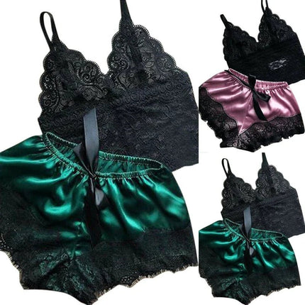 Pajama Set Women New Arrival Apparel Lace Pajamas - Pajama Set - SANWOOD - Mad Fly Essentials