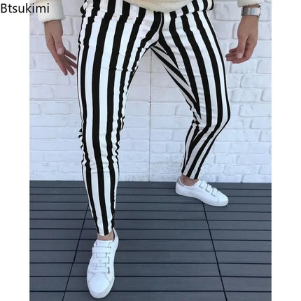 Pants Business Casual Men Checkered Fashion British Pants - Pants - Toplimit - Mad Fly Essentials