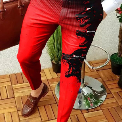 Pants Business Casual Men Checkered Fashion British Pants - Pants - Toplimit - Mad Fly Essentials