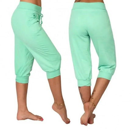 Pants Women Low Rise Breathable Quick Dry Capris - Pants - MAGCOMSEN - Mad Fly Essentials