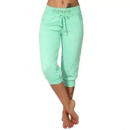 Pants Women Low Rise Breathable Quick Dry Capris - Pants - MAGCOMSEN - Mad Fly Essentials