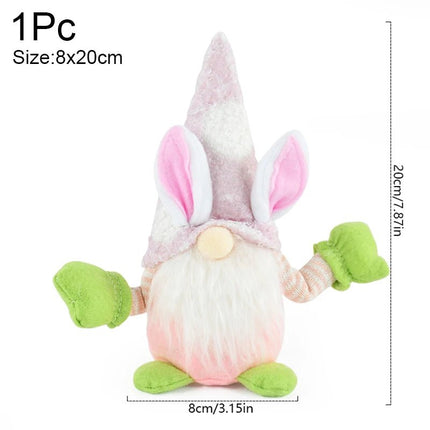 Party Decor Bunny Gnome Egg Easter Props - Party Decor - LISM - Mad Fly Essentials