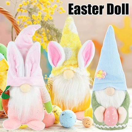 Party Decor Bunny Gnome Egg Easter Props - Party Decor - LISM - Mad Fly Essentials