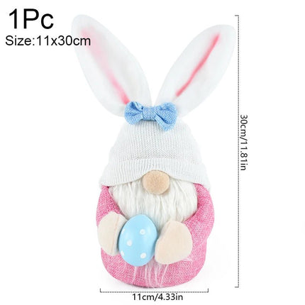 Party Decor Bunny Gnome Egg Easter Props - Party Decor - LISM - Mad Fly Essentials