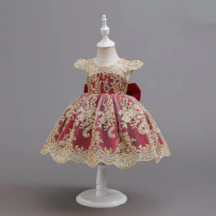 Party Dress Baby Girl 1 Year Christening Birthday Dress - Party Dress - NNJXD - Mad Fly Essentials