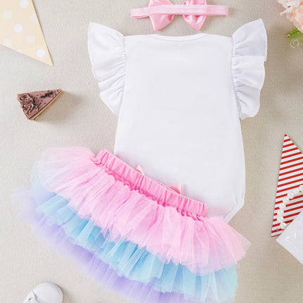 Party Dress Baby Girl Summer 1st Birthday Dress - Party Dress - Magdalyn - Mad Fly Essentials
