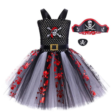 Party Dress Girl Pirate Role - Playing Costume Carnival Dress - Party Dress - KoolKids - Mad Fly Essentials