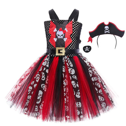 Party Dress Girl Pirate Role - Playing Costume Carnival Dress - Party Dress - KoolKids - Mad Fly Essentials