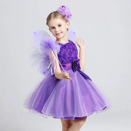 Party Dress Girl Summer Bow Wedding Party Dress - Party Dress - Adogirl - Mad Fly Essentials