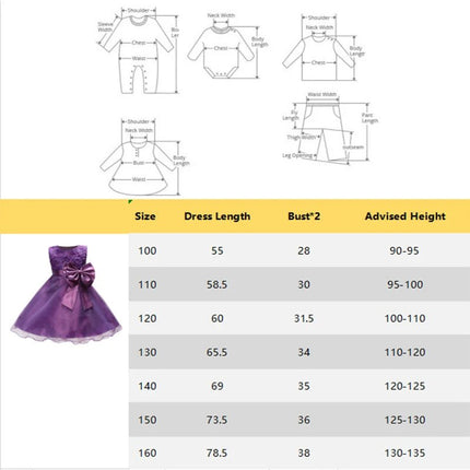 Party Dress Girl Summer Bow Wedding Party Dress - Party Dress - Adogirl - Mad Fly Essentials