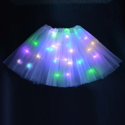 Party Dress Girls LED Tulle Luminous Tutu Fairy Dance Dress - Party Dress - RUEWEY - Mad Fly Essentials