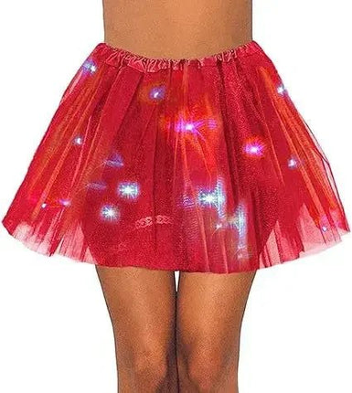Party Dress Girls LED Tulle Luminous Tutu Fairy Dance Dress - Party Dress - RUEWEY - Mad Fly Essentials
