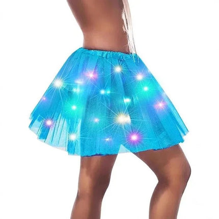 Party Dress Girls LED Tulle Luminous Tutu Fairy Dance Dress - Party Dress - RUEWEY - Mad Fly Essentials