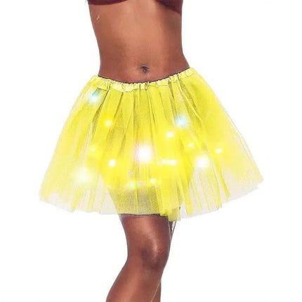 Party Dress Girls LED Tulle Luminous Tutu Fairy Dance Dress - Party Dress - RUEWEY - Mad Fly Essentials