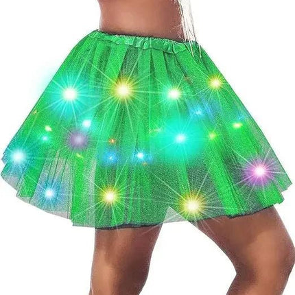 Party Dress Girls LED Tulle Luminous Tutu Fairy Dance Dress - Party Dress - RUEWEY - Mad Fly Essentials
